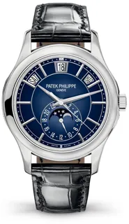 Patek Philippe Annual Calendar 5205G-013 White gold Blue