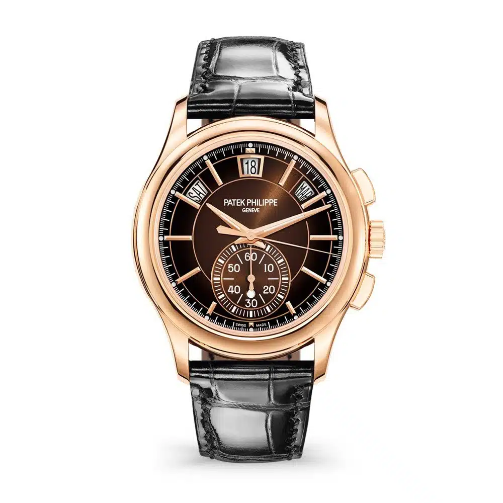 Patek Philippe Annual Calendar Chronograph 5905R-001 42mm Rose gold Brown