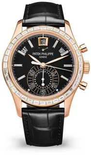 Patek Philippe Annual Calendar Chronograph 5961R-010 Rose gold Black