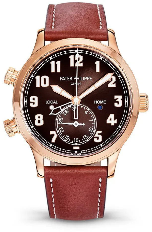 Patek Philippe Calatrava 5524R-001 42mm Rose gold Brown