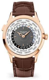 Patek Philippe World Time 5230R-012 Rose gold White and Gray