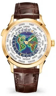 Patek Philippe World Time 5231J-001 Yellow gold White