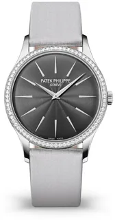 Patek Philippe Calatrava 4897G-010 White gold Gray