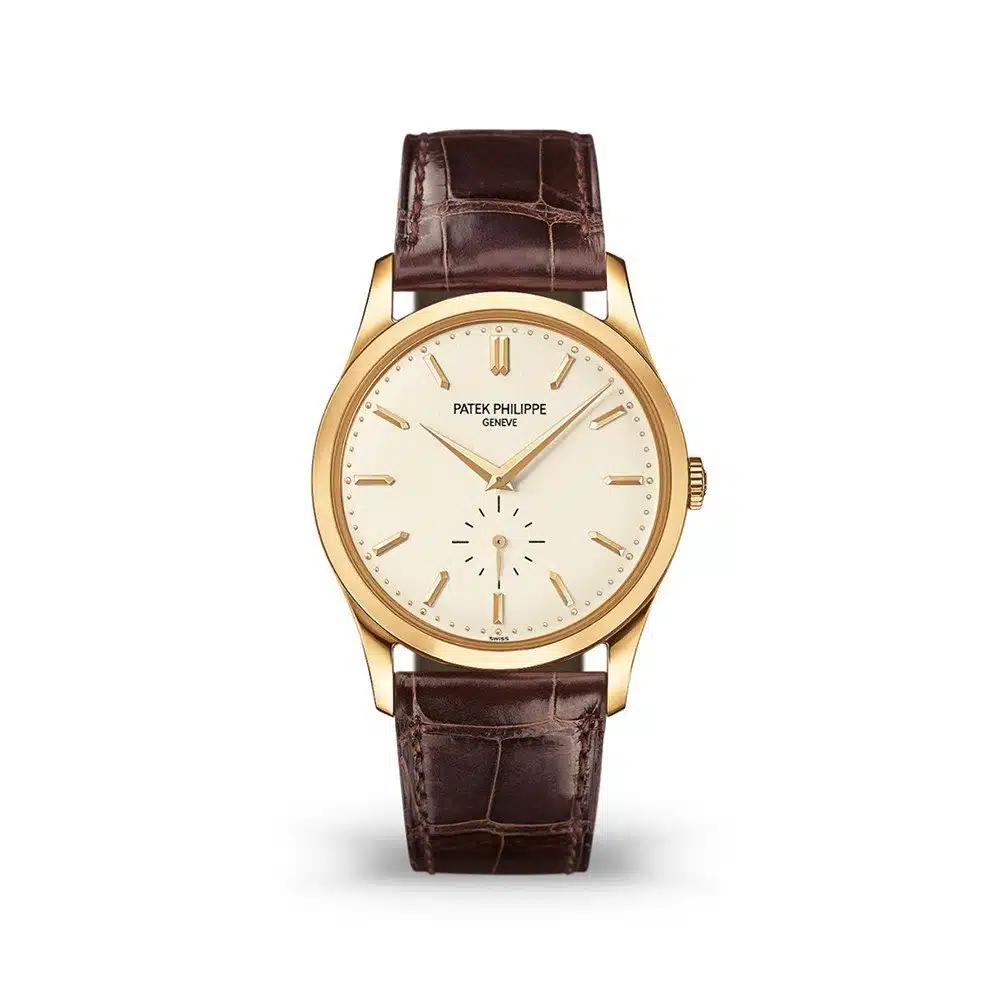 Patek Philippe Calatrava 5196J-001 37mm Yellow gold Silver