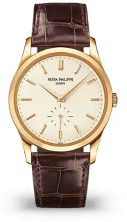 Patek Philippe Calatrava 5196J-001 Yellow gold Silver