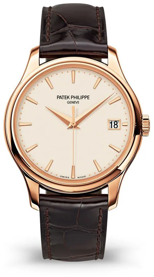 Patek Philippe Calatrava 5227R-001 39mm Rose gold Ivory