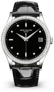 Patek Philippe Calatrava 5297G-001 White gold Black