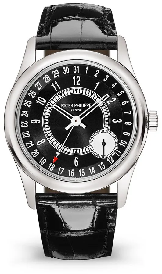 Patek Philippe Calatrava 6006G-001 39mm White gold Black