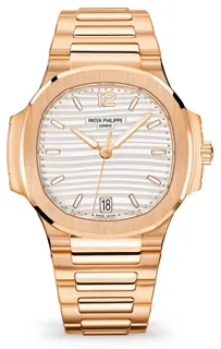 Patek Philippe Nautilus 7118/1R-001 Rose gold Silver