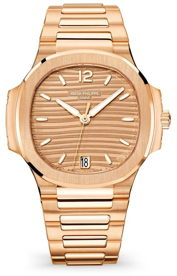 Patek Philippe Nautilus 7118/1R-010 35mm Rose gold Golden