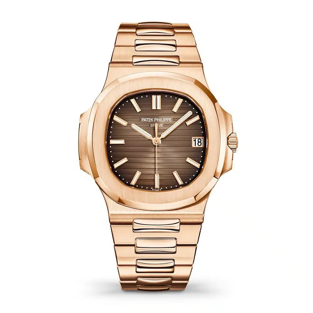 Patek Philippe Nautilus 5711/1R-001 40mm Rose gold Brown