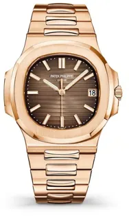 Patek Philippe Nautilus 5711/1R-001 Rose gold Brown