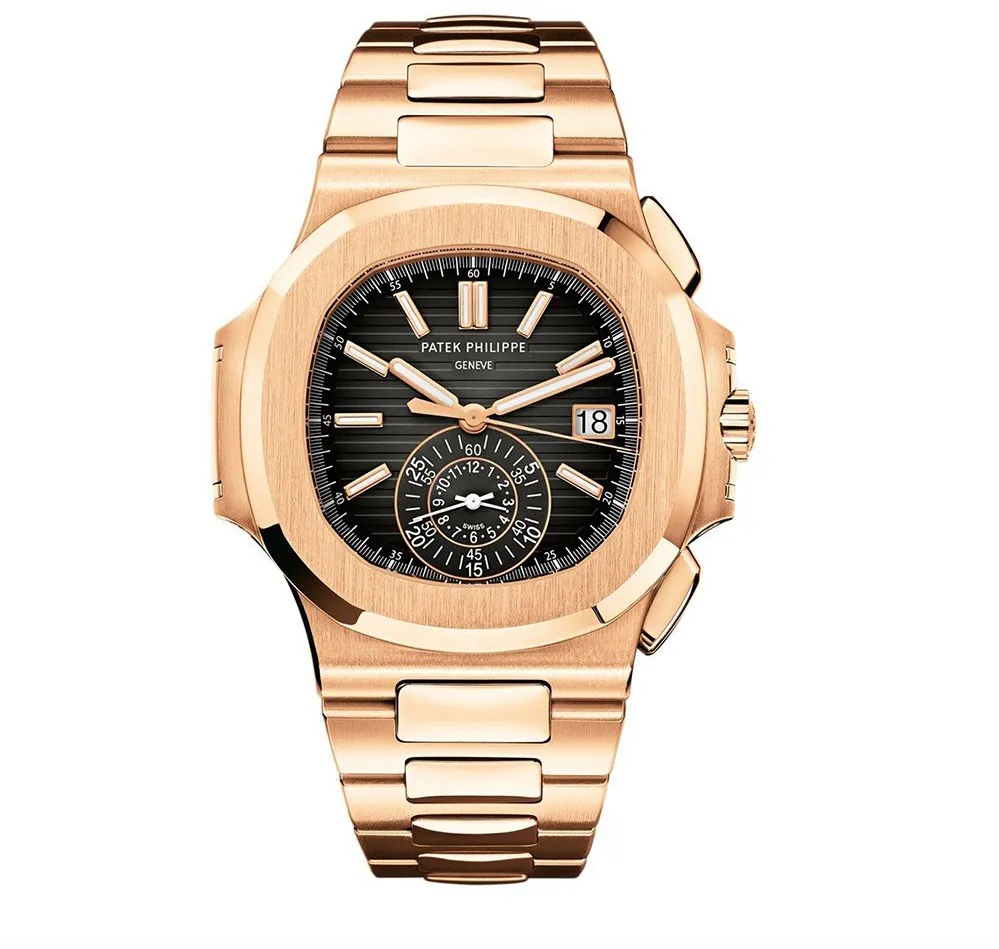 Patek Philippe Nautilus 5980/1R-001 40.5mm Rose gold Black