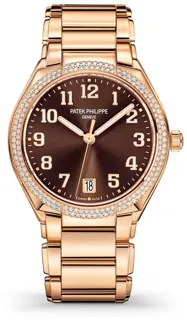 Patek Philippe Twenty~4 7300/1200R-001 Rose gold Brown