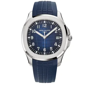 Patek Philippe Aquanaut 5168G-001 White gold Blue