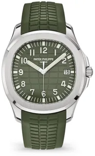 Patek Philippe Aquanaut 5168G-010 40mm White gold Green