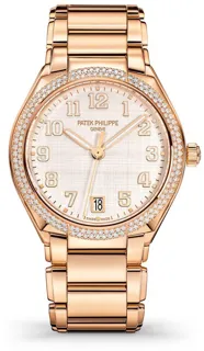 Patek Philippe Twenty~4 7300/1200R-010 Rose gold Silver