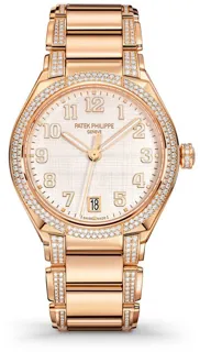 Patek Philippe Twenty~4 7300/1201R-001 Rose gold Silver