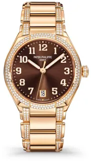 Patek Philippe Twenty~4 7300/1201R-010 Rose gold Brown