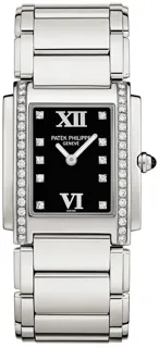 Patek Philippe Twenty~4 4910/10A-001 Stainless steel Black