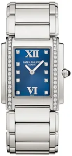 Patek Philippe Twenty~4 4910/10A-012 Stainless steel Blue