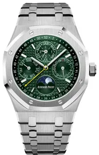 Audemars Piguet Royal Oak Perpetual Calendar 26606ST.OO.1220ST.01 Stainless steel Green