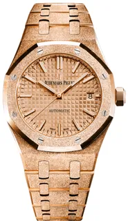 Audemars Piguet Royal Oak 15454OR.GG.1259OR.03 37mm Rose gold Golden