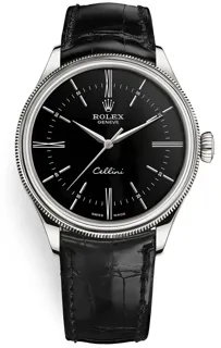 Rolex Cellini 50509 18k white gold Black