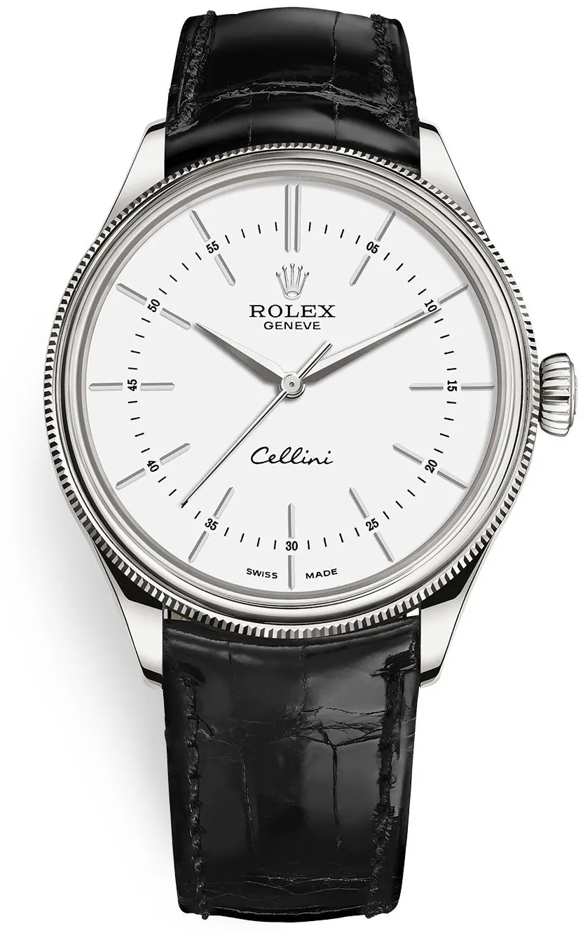 Rolex Cellini 50509 39mm White gold White