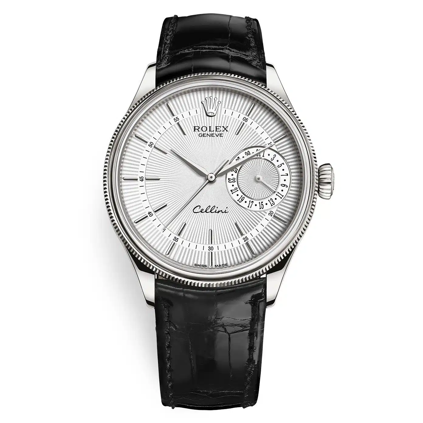 Rolex Cellini 50519 39mm White gold Silver