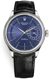 Rolex Cellini 50519 White gold Blue