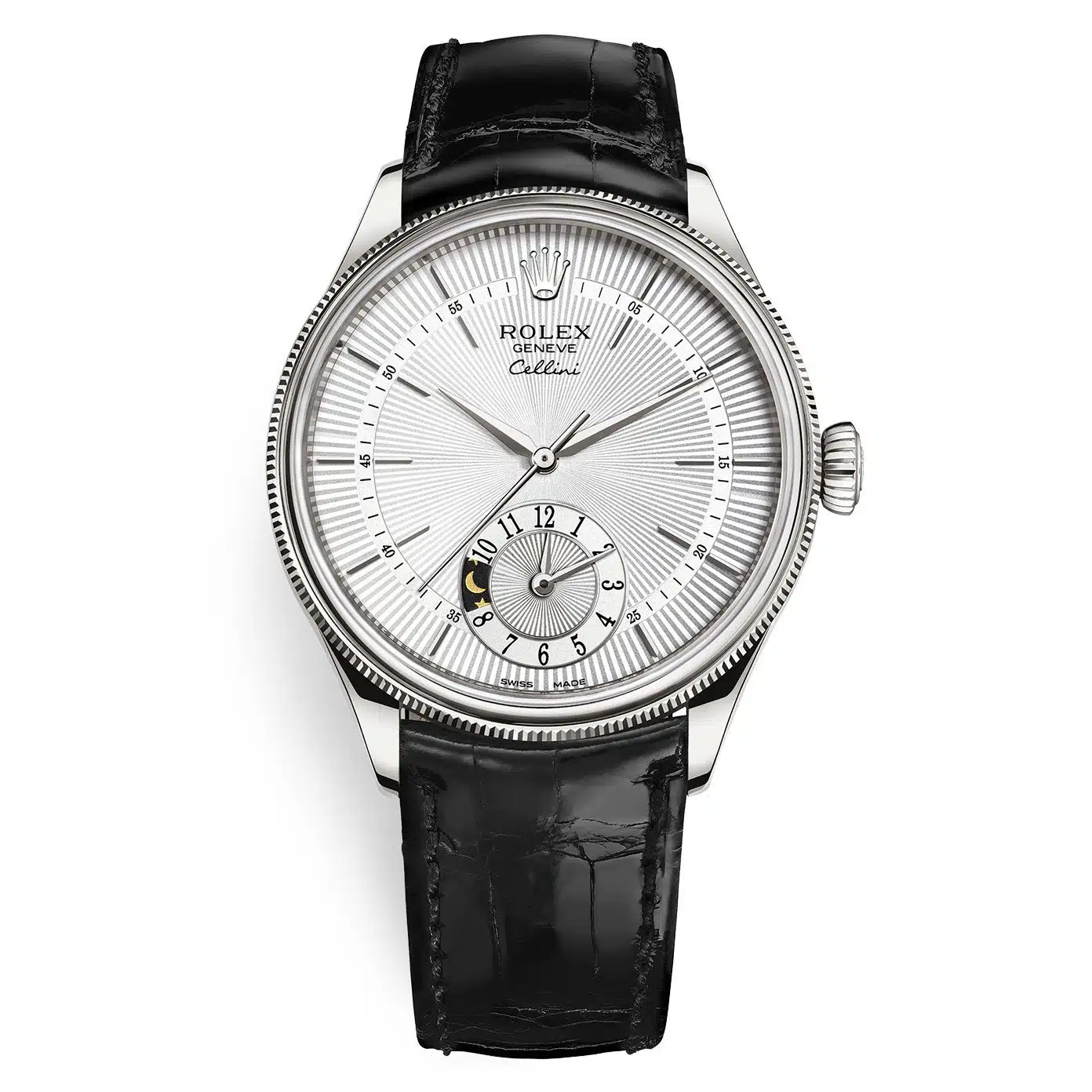 Rolex Cellini 50529 39mm White gold Silver