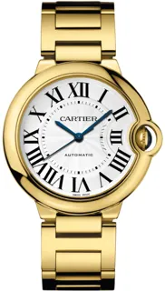 Cartier Ballon Bleu WGBB0011 Yellow gold White