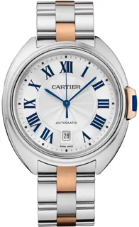 Cartier Clé de Cartier W2CL0002 Rose gold and Stainless steel Silver