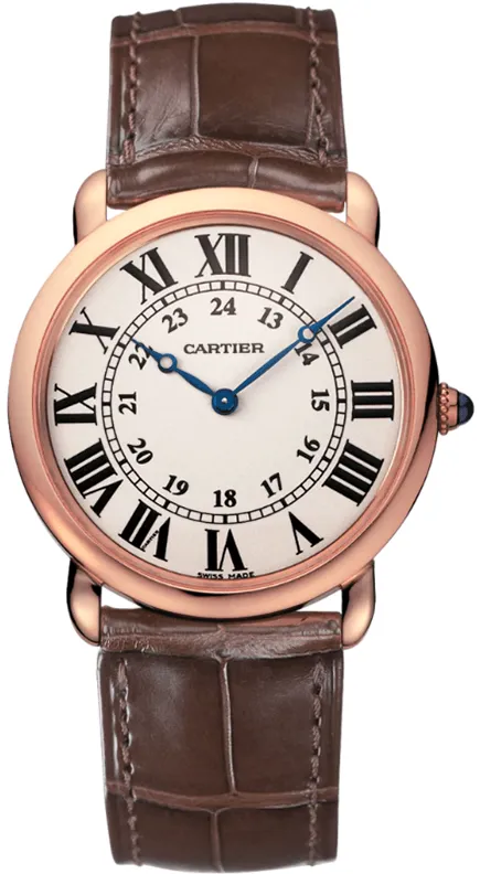 Cartier Ronde de Cartier W6800251 36mm Rose gold silver-grained