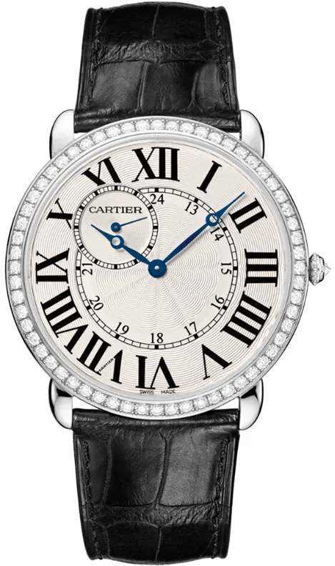 Cartier Ronde de Cartier WR007002 42mm White gold Silvered