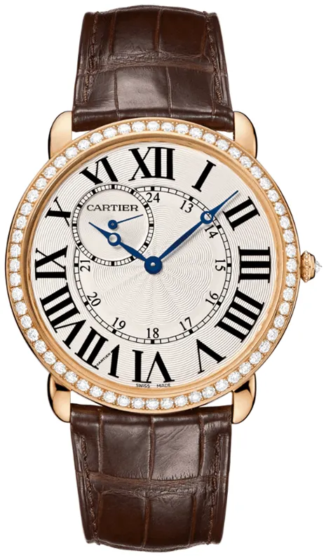 Cartier Ronde de Cartier WR007001 42mm Rose gold Silvered