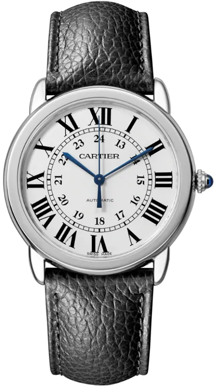 Cartier Ronde de Cartier WSRN0021 36mm Stainless steel Silvered opaline