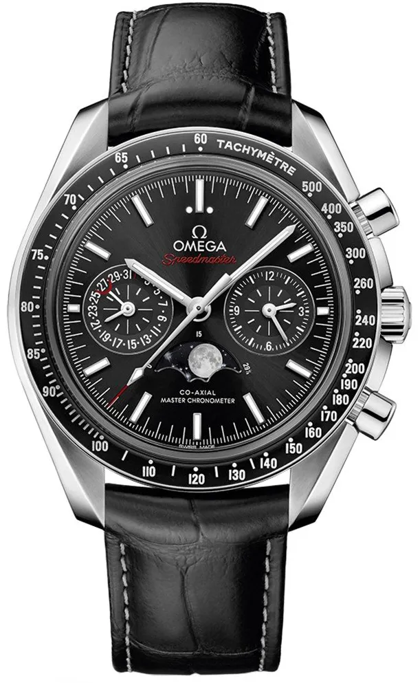 Omega Speedmaster Professional Moonwatch Moonphase 304.33.44.52.01.001 44.25mm Stainless steel Black