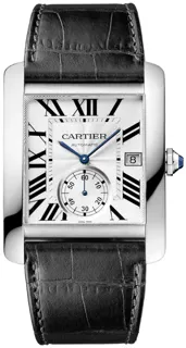 Cartier Tank W5330003 Stainless steel Silver