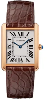 Cartier Tank Solo W5200025 | Rose gold and Stainless steel