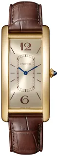 Cartier Tank Cintrée WGTA0026 Yellow gold Golden