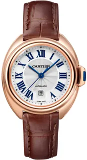 Cartier Clé de Cartier W2CL0003 Rose gold and Stainless steel Silver