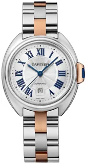 Cartier Clé de Cartier W2CL0004 31mm Stainless steel sunray effect