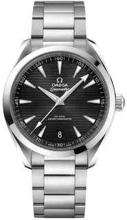 Omega Aqua Terra 220.10.41.21.01.001 Stainless steel Black