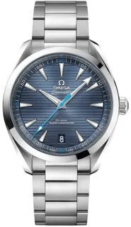 Omega Aqua Terra 220.10.41.21.03.002 Stainless steel Blue