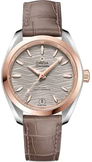 Omega Aqua Terra 220.23.34.20.06.001 Rose gold and Stainless steel Gray