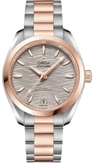 Omega Aqua Terra 220.20.34.20.06.001 Rose gold and Stainless steel Gray