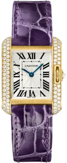 Cartier Tank WT100014 18k yellow gold Silver