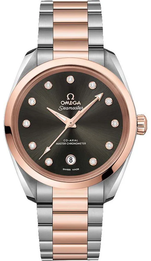 Omega Aqua Terra 220.20.38.20.56.001 38mm Stainless steel Gray